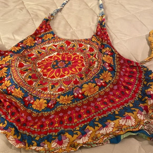 Colorful billabong halter top - Picture 2 of 4